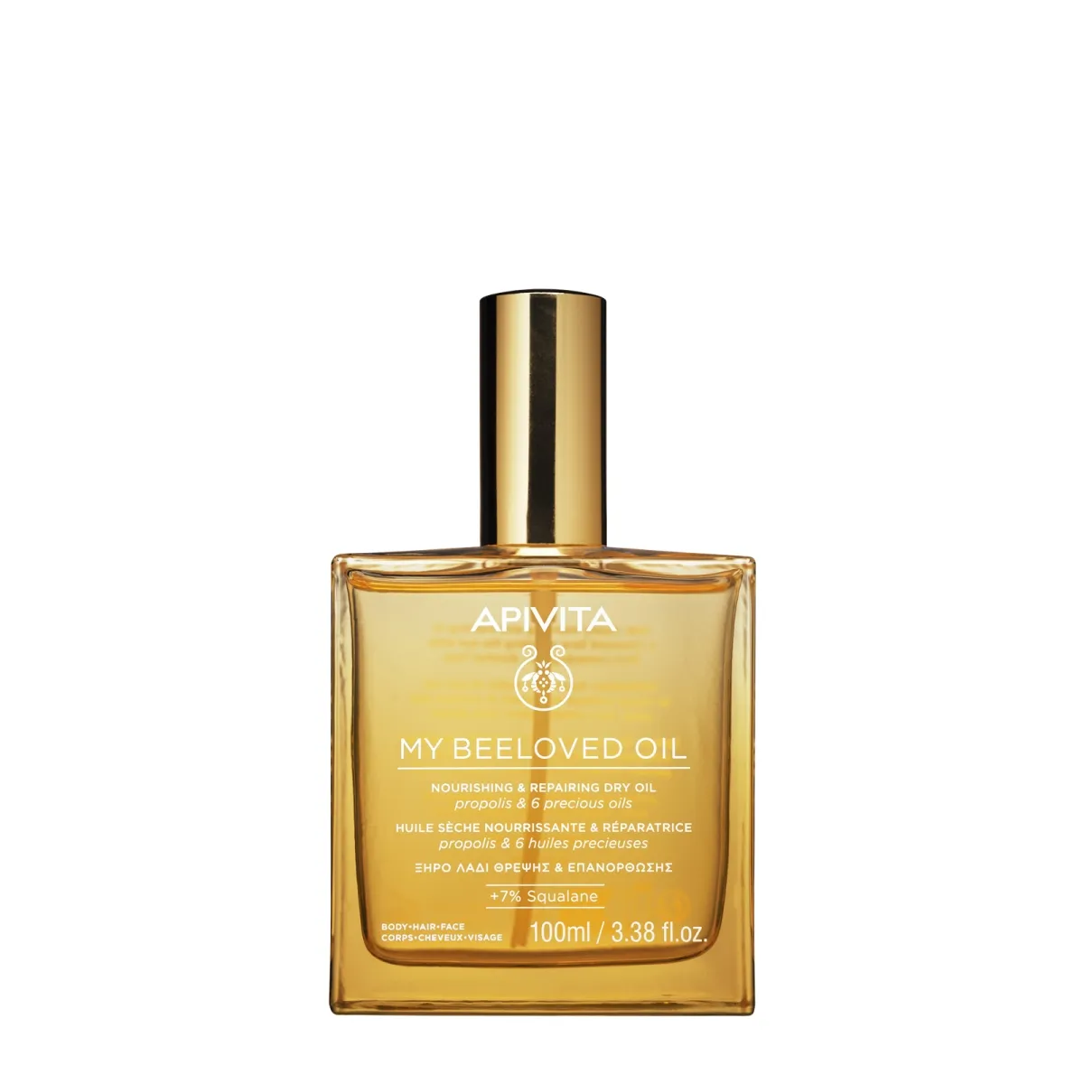 APIVITA kūno aliejus MY BEELOVED, 100ml - 