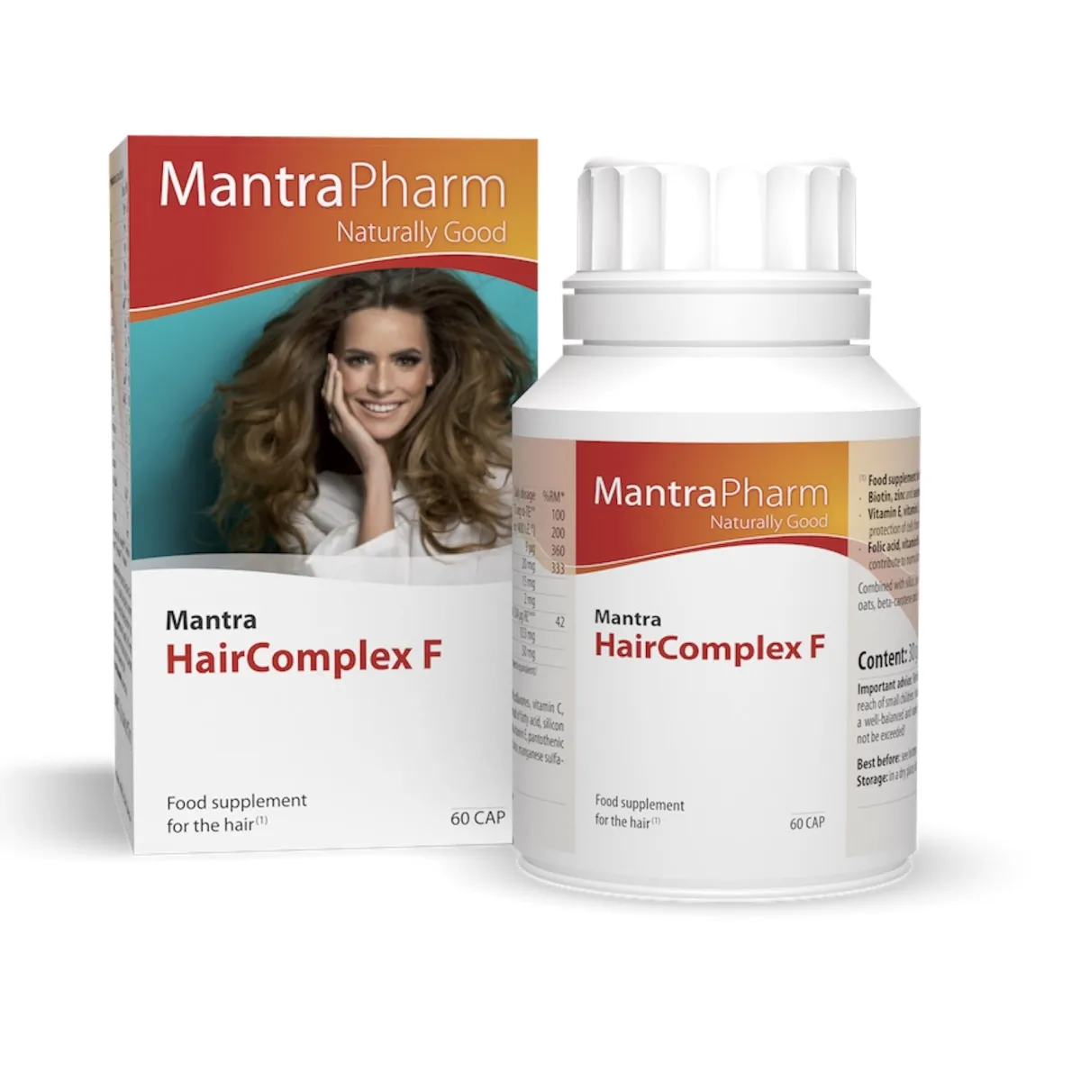 MANTRA KOMPLEKSAS PLAUKAMS, 60 KAPS. - 