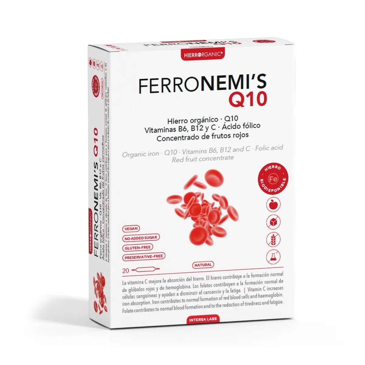 FERRONEMI'S su CoQ10 + vit. B amp. N20 - 