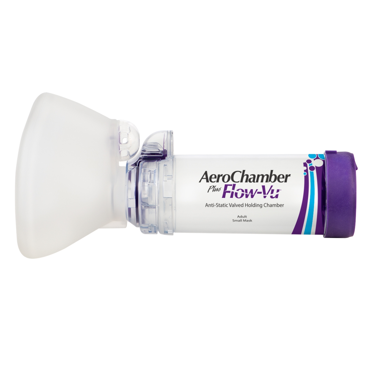AeroChamber Plus Flow-Vu (suaug.) su maža kauke N1 - 
