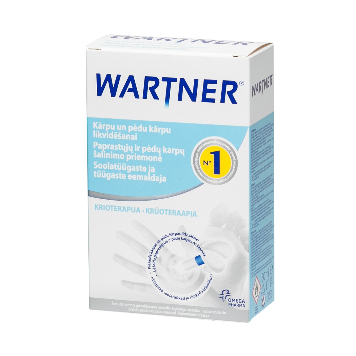 WARTNER karpoms šalinti, 50ml - 