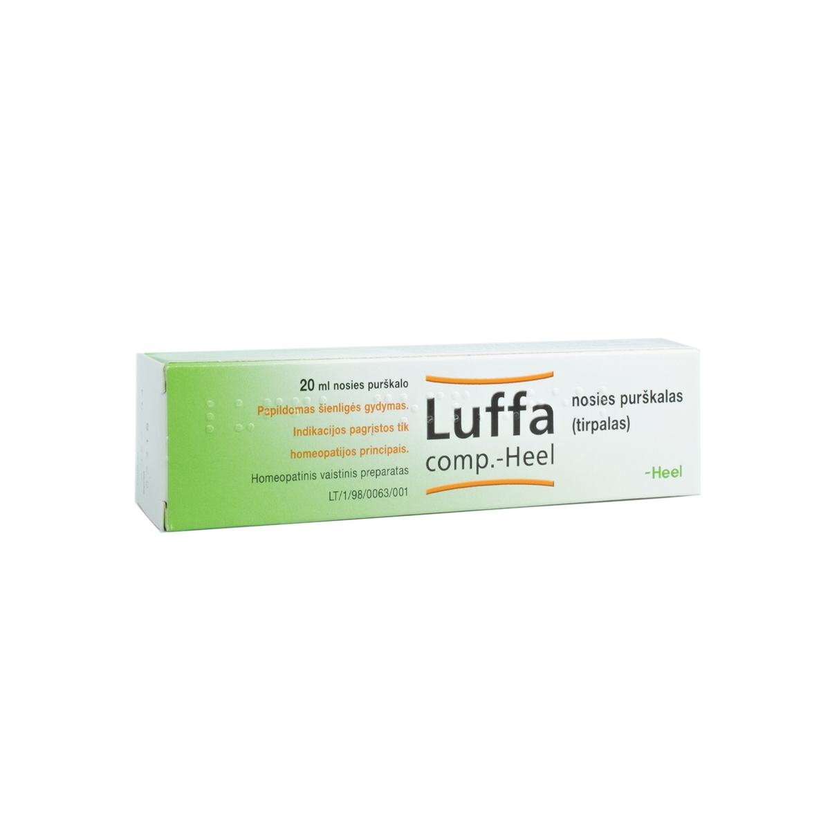 Luffa compositum Heel nosies purškalas 20ml - 