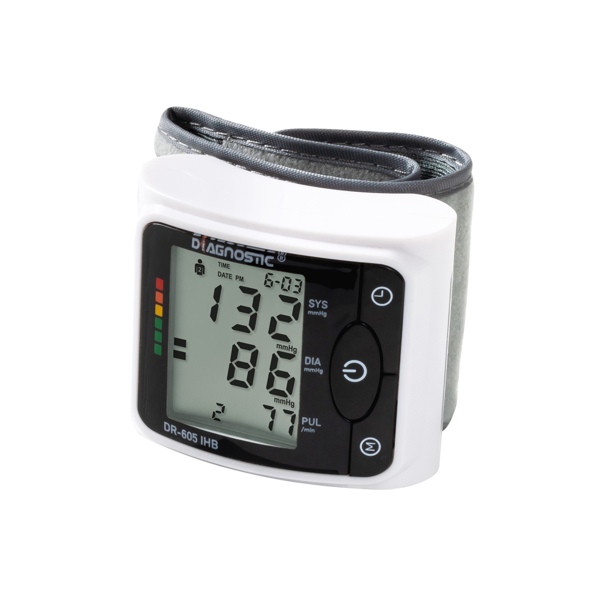 Diagnosis automatinis riešinis kraujospūdžio matuoklisDR-605, 1 vnt. - 
