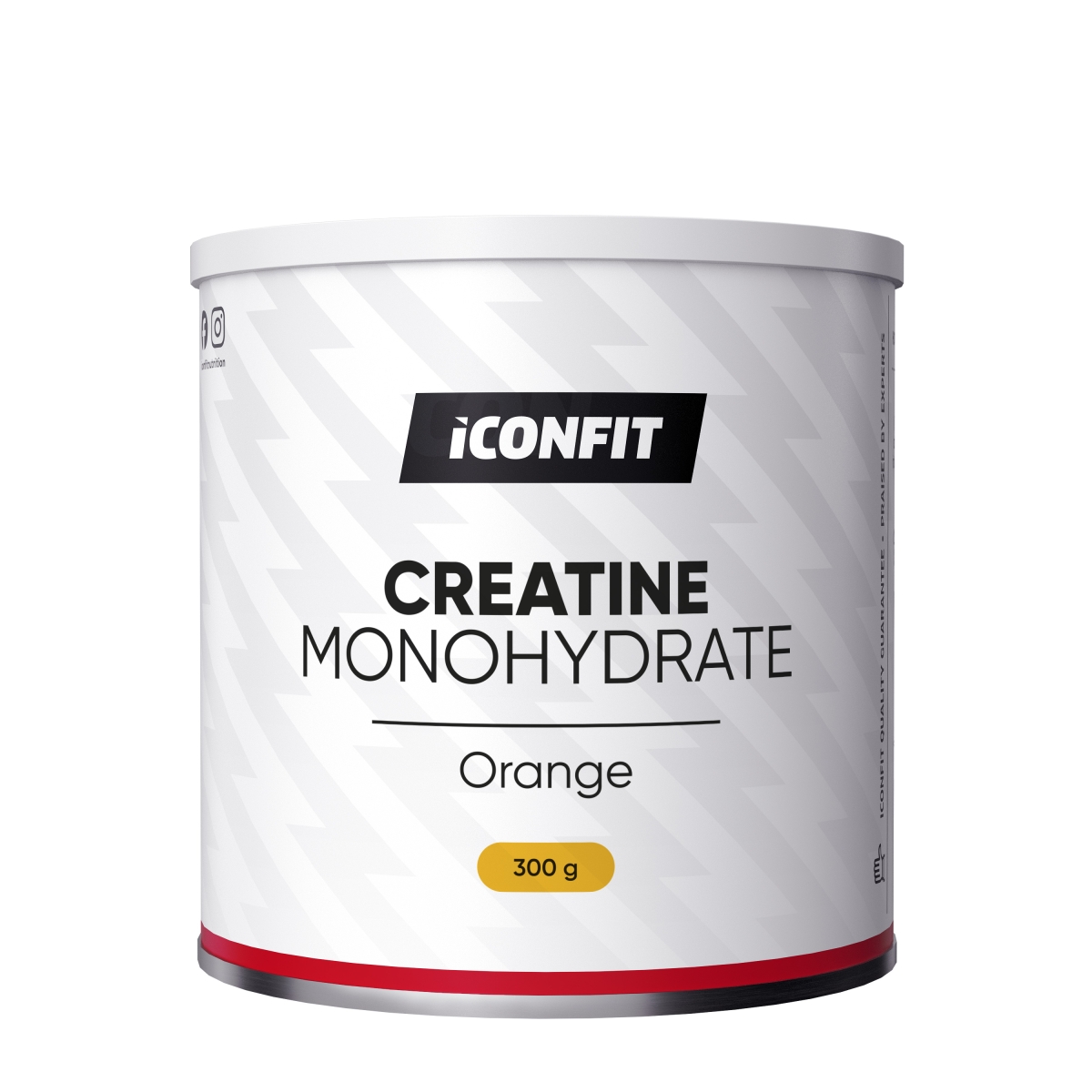 ICONFIT Mikronizuotas Kreatino Monohidratas - Apelsinų skonio - 