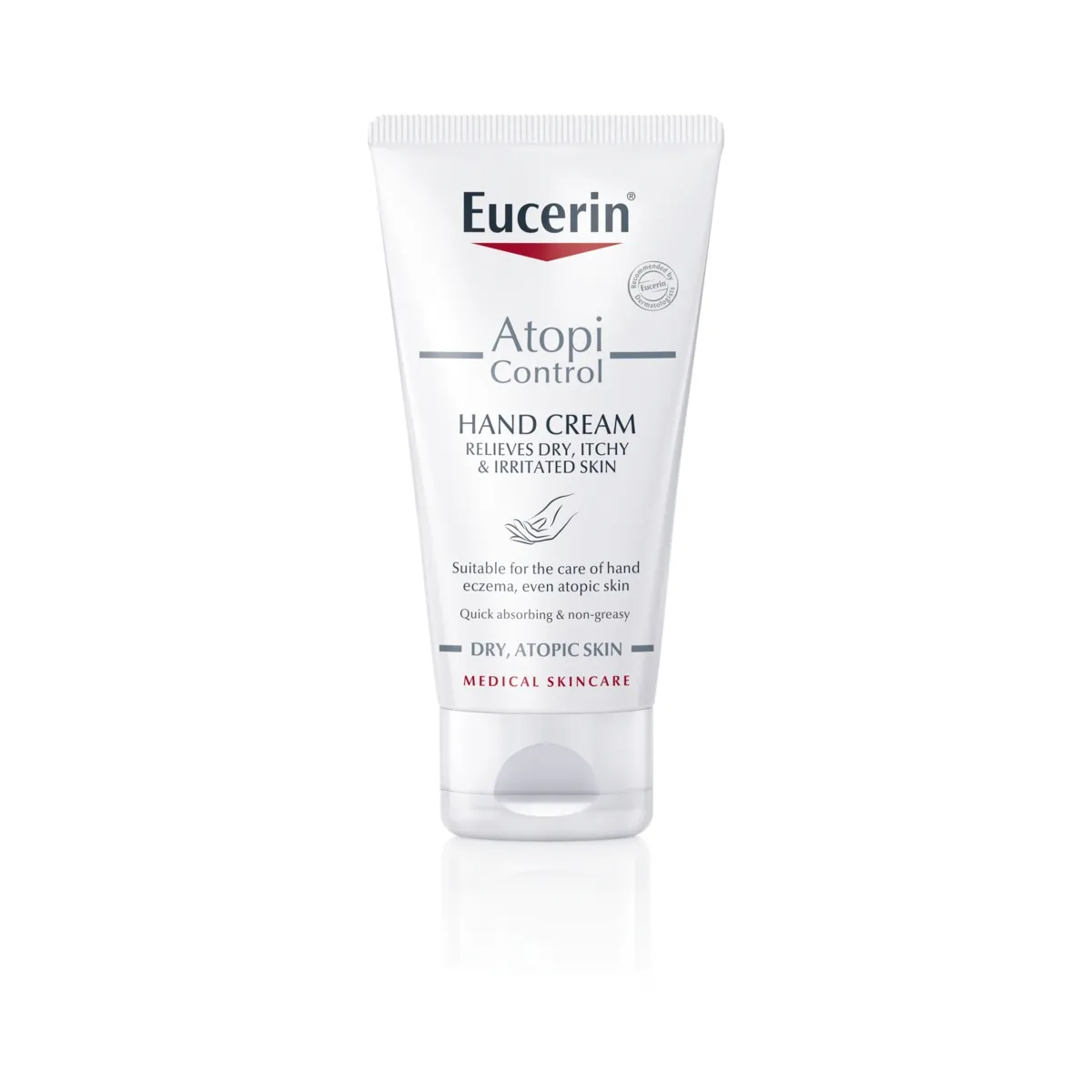 EUCERIN rankų kremas sausai, atopinei odai ATOPICONTROL, 75ml - 