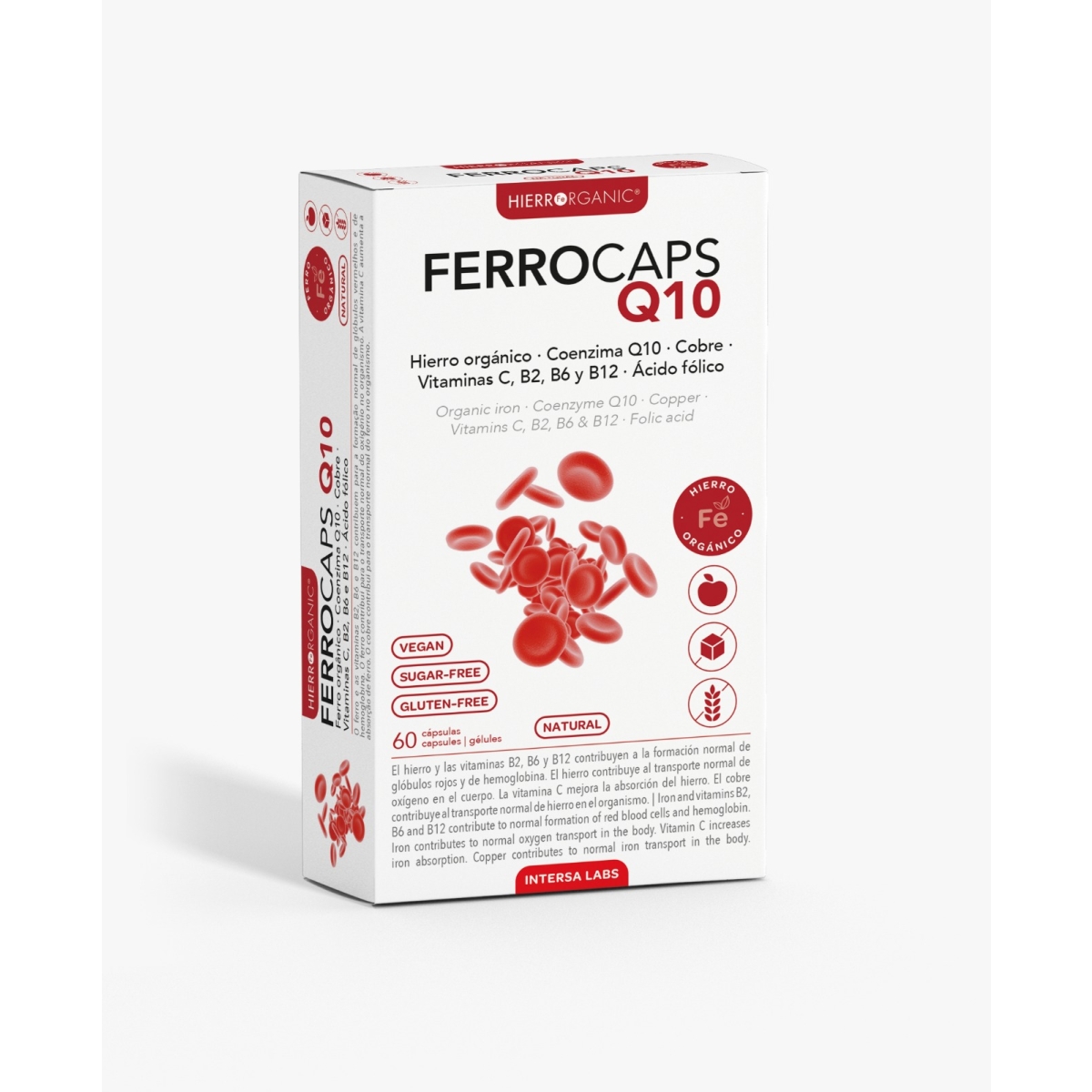 FERROCAPS Q10 kapsulės N60 - 