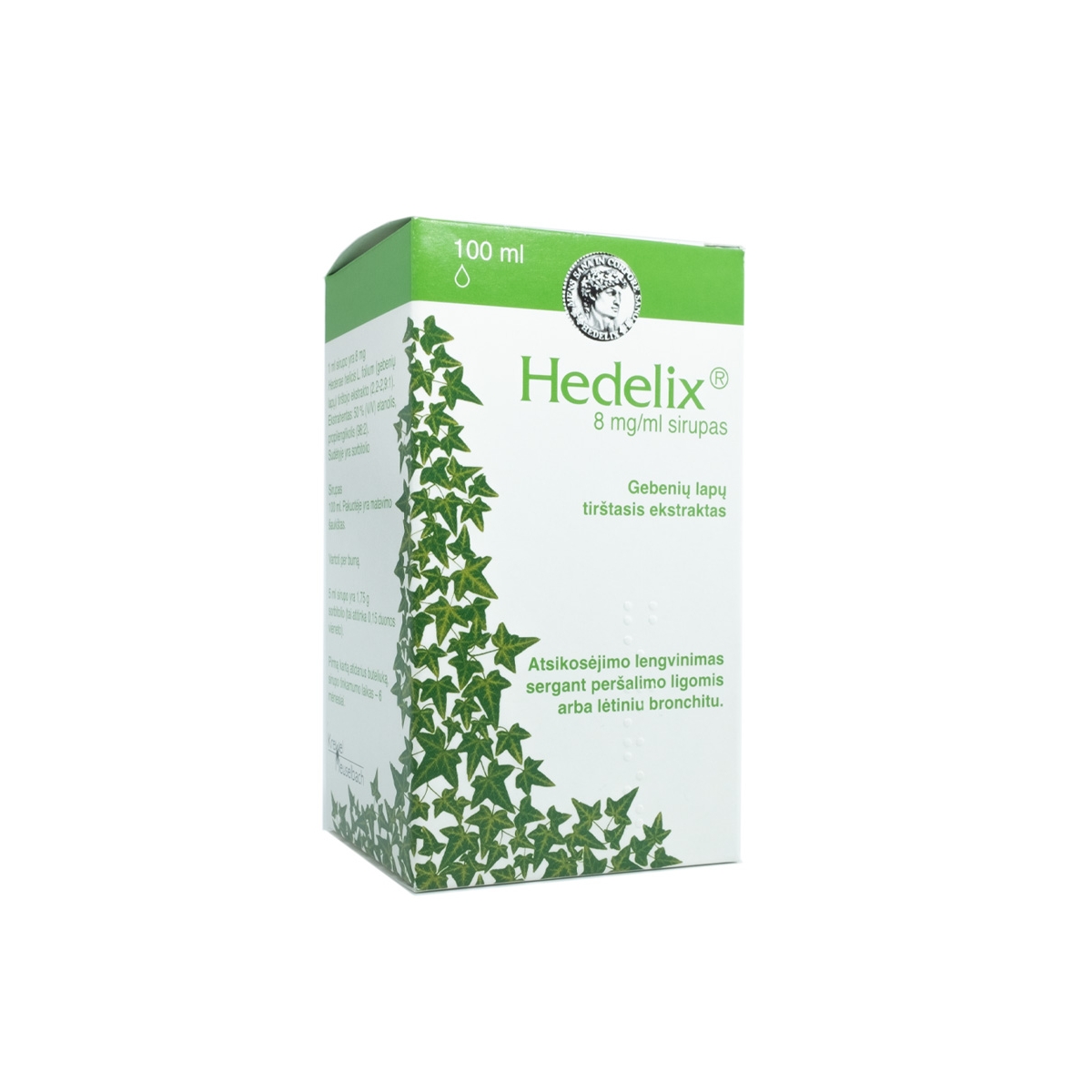 Hedelix 8mg/ml sirupas 100ml - 