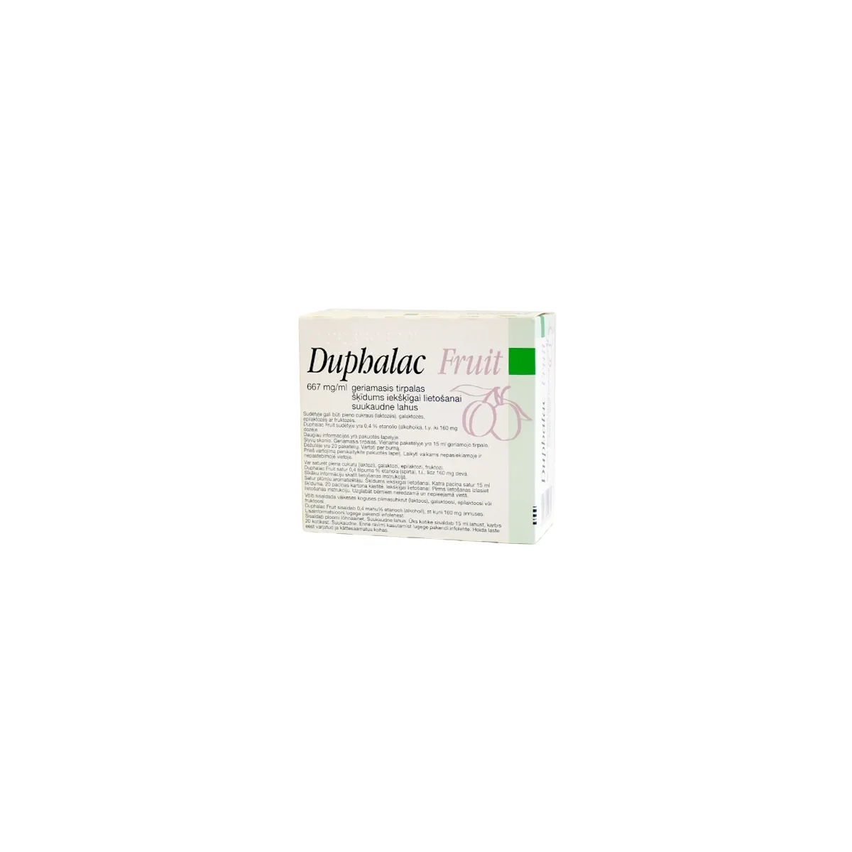 Duphalac Fruit 667mg/ml geriamasis tirpalas 15ml N20 - 