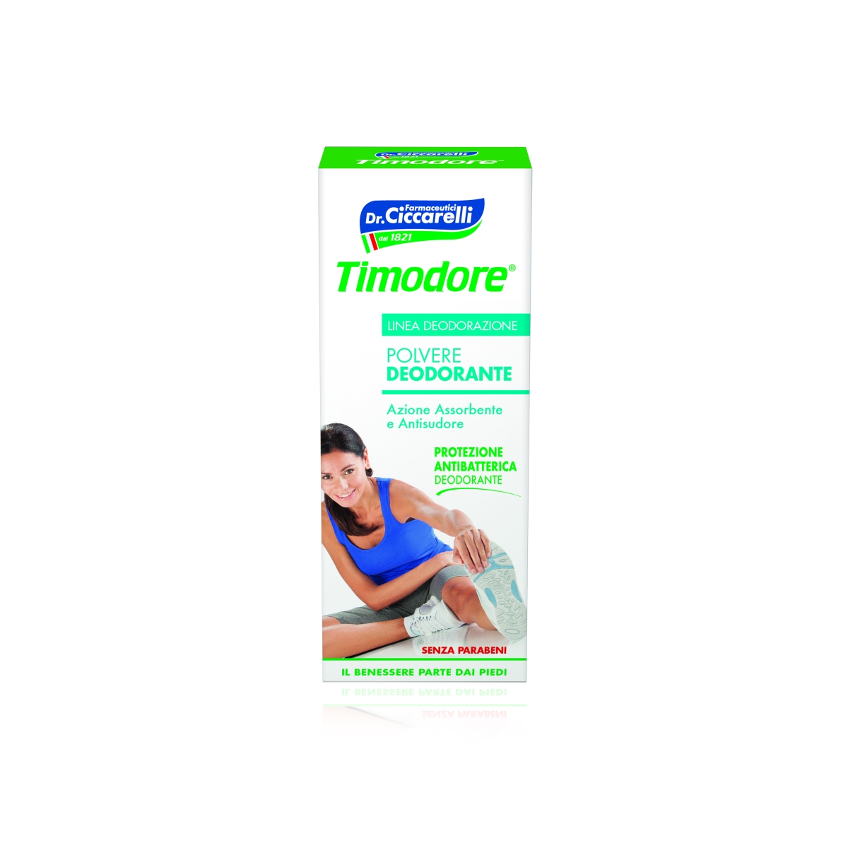 CICCARELLI dezodoruojantys milteliai TIMODORE, 75g - 