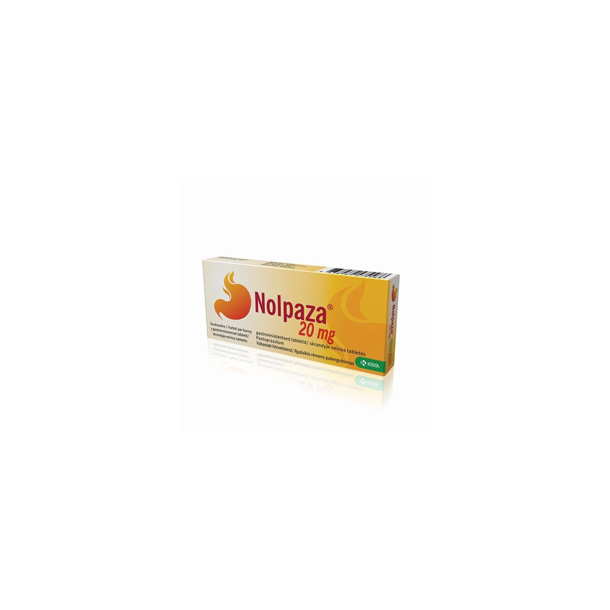 Nolpaza 20mg tab. N7 - 