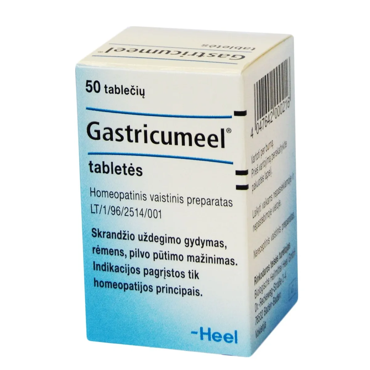 Gastricumeel tab. N50 - 