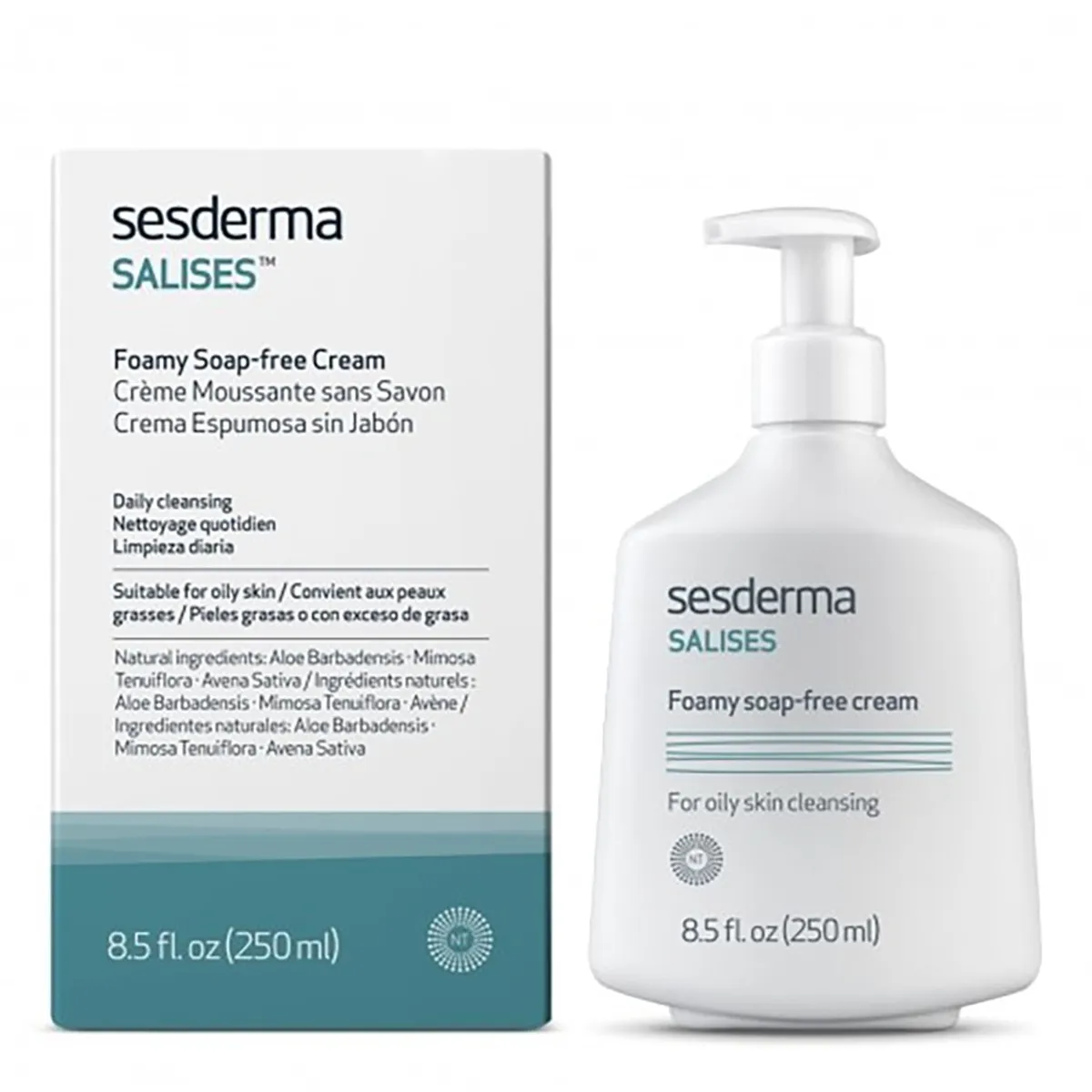 SESDERMA bemuilis putojantis prausiklis SALISES, 250ml - 