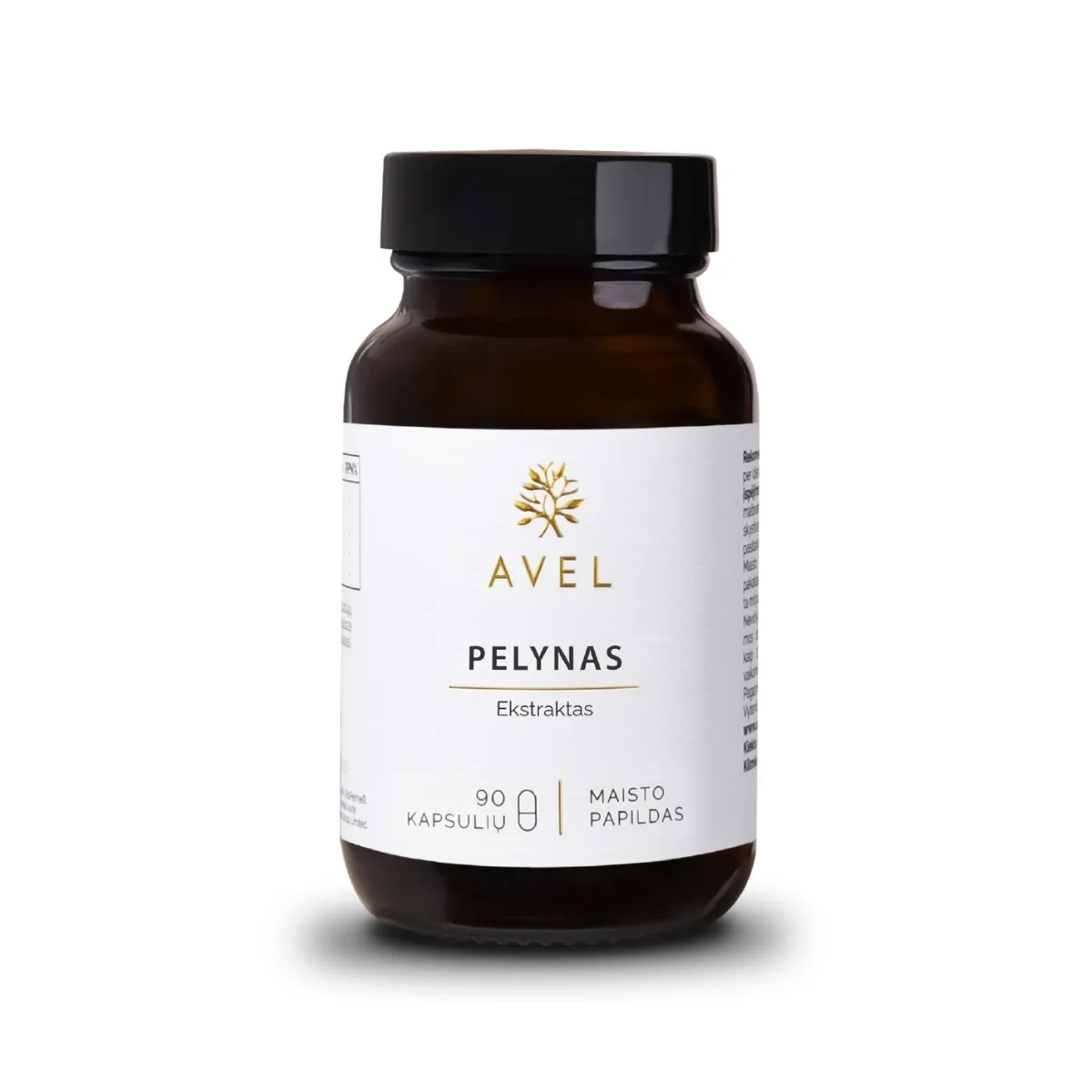 AVEL PELYNAS, Ekstraktas, 90 kapsulių -  1