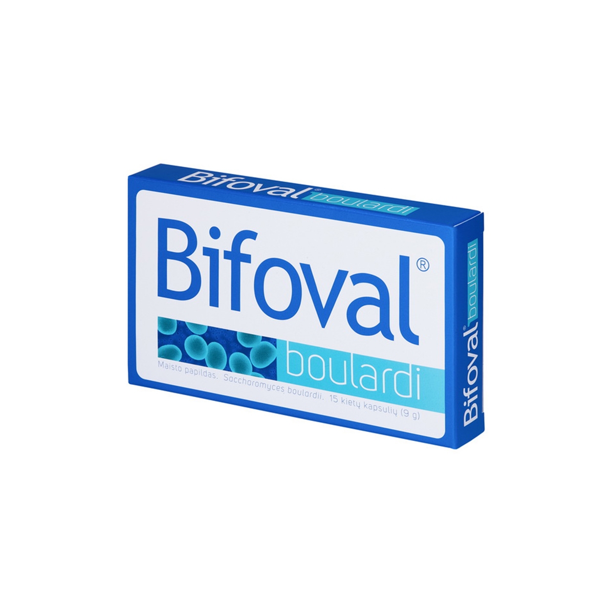 BIFOVAL BOULARDI, 15 kapsulių - 