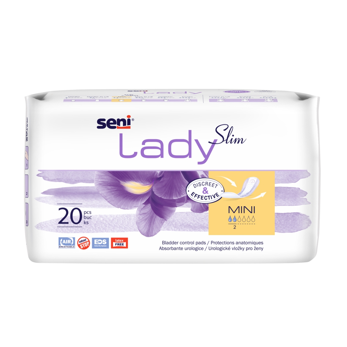 SENI Lady SLIM Mini įklotai N20 - 
