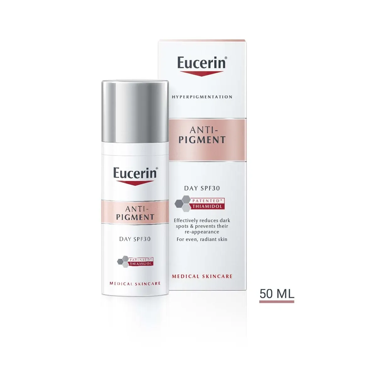 EUCERIN dieninis veido kremas ANTI-PIGMENT SPF 30, 50ml - 