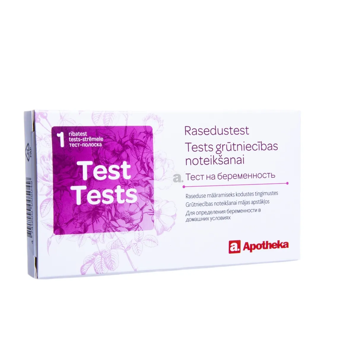 APOTHEKA nėštumo testas, juostelė, N1 - 