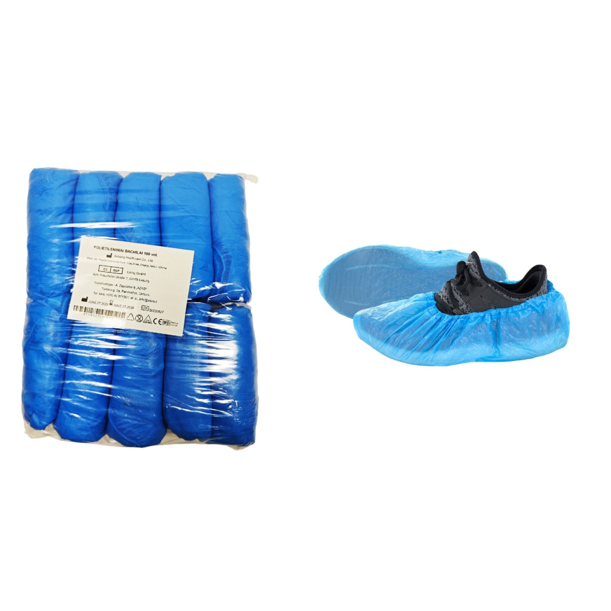 Antbačiai, vienkartiniai, N100 - 