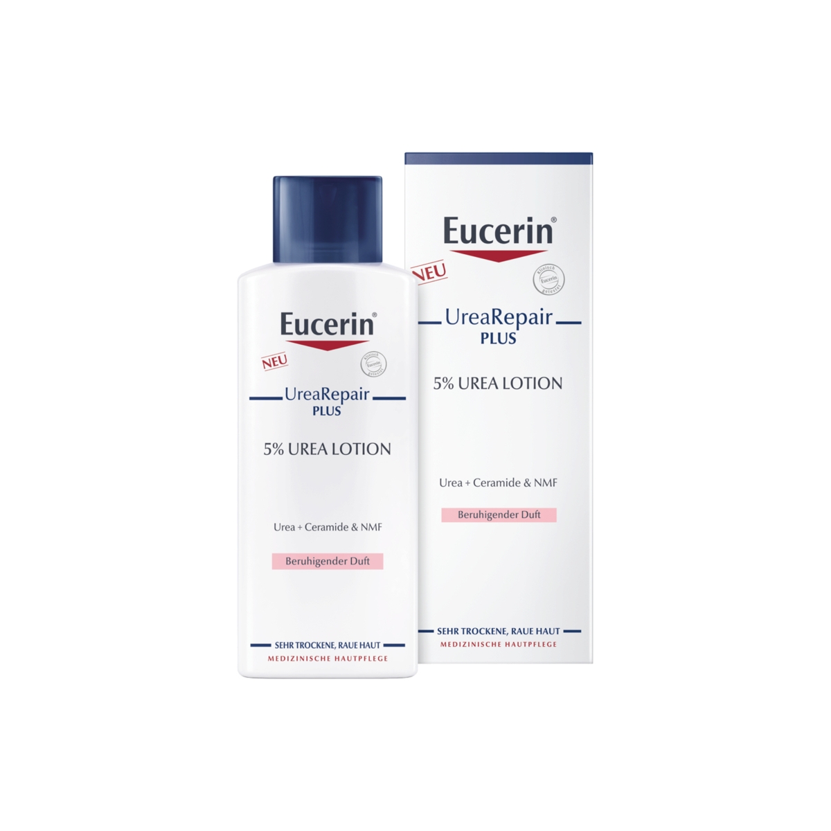 EUCERIN losjonas su 5 % šlapalo sausai odai UREAREPAIR PLUS, 250 ml - 