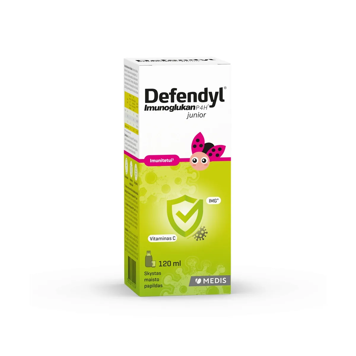 Defendyl-Imunoglukan P4H Junior, 120ml - 