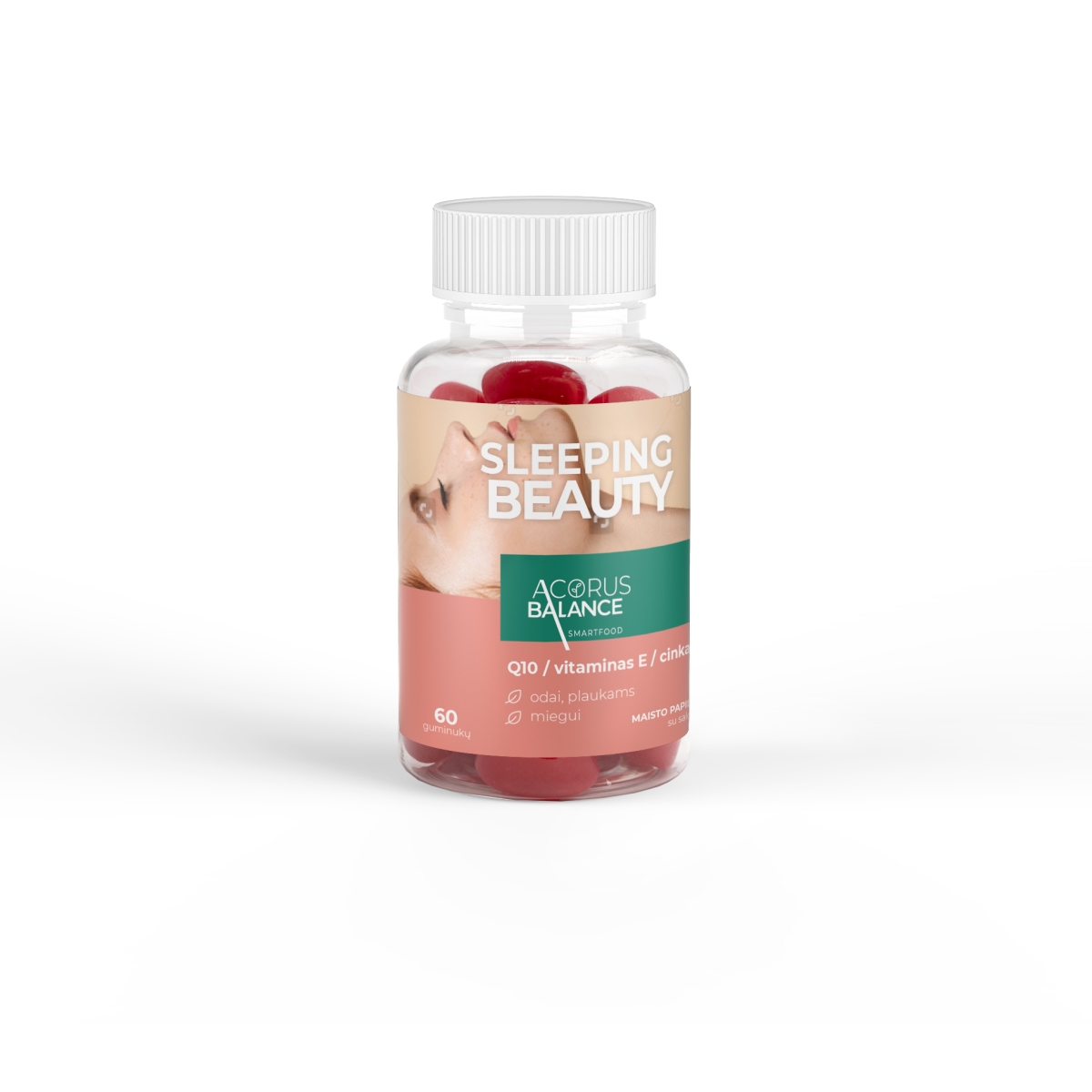 ACORUS BALANCE guminukai SLEEPING BEAUTY GUMMIES, 2.5g x N60 - 