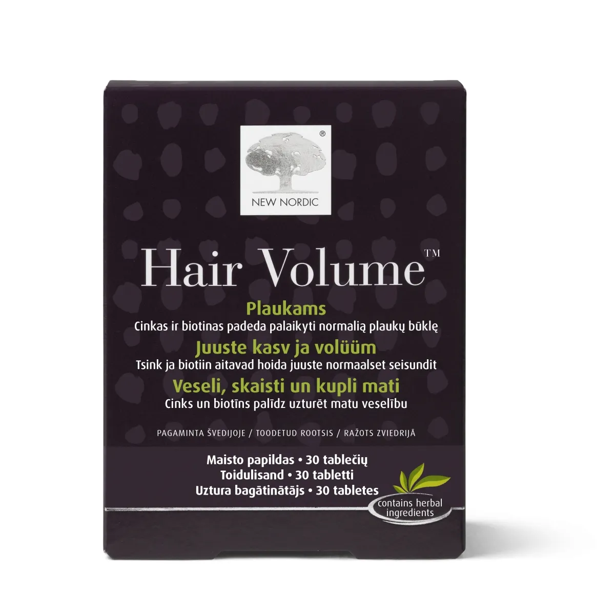 NEW NORDIC Hair Volume, N30 - 