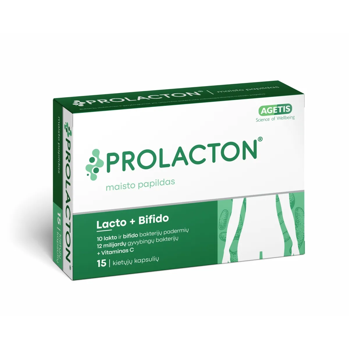 Prolacton kapsulės N15 - 