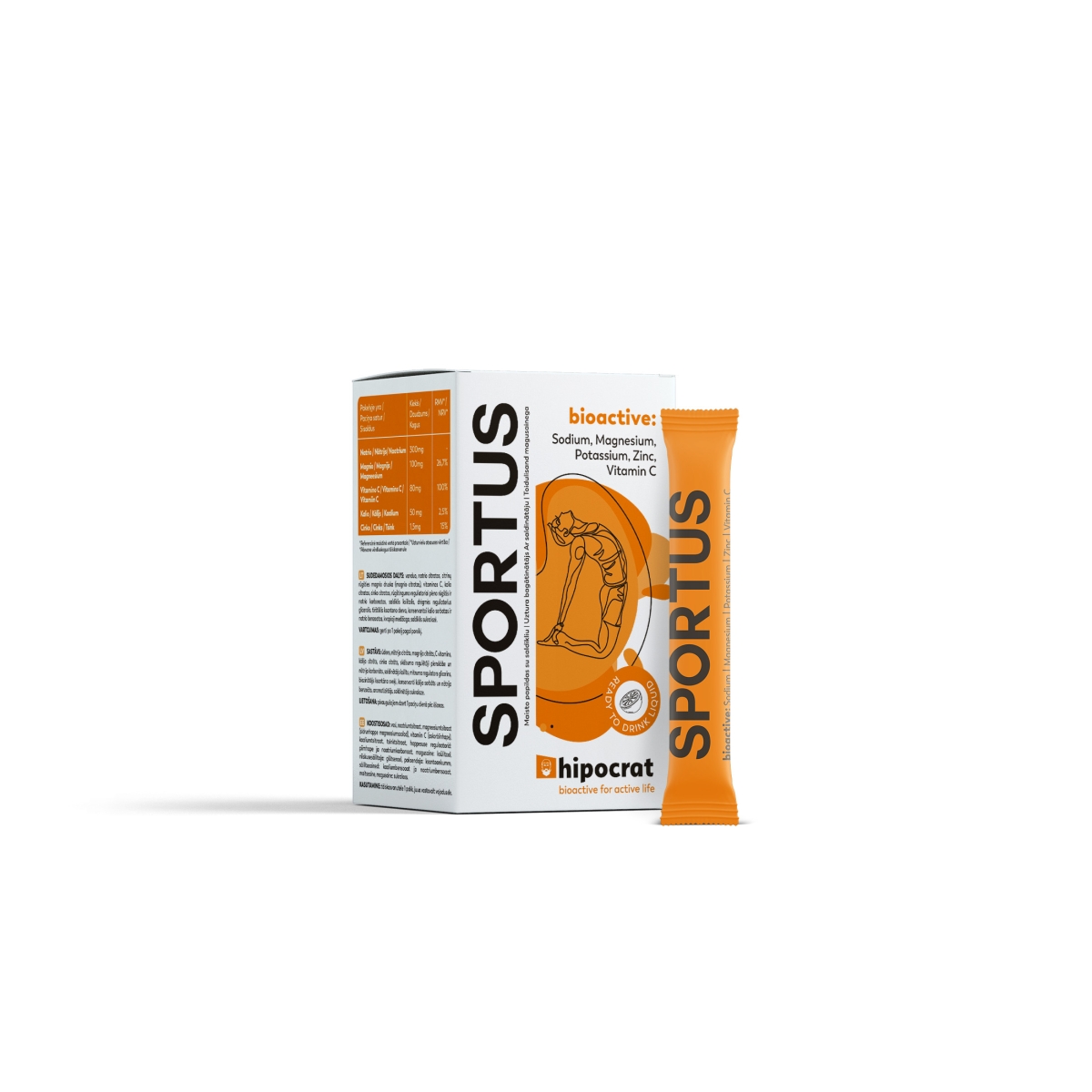 Hipocrat SPORTUS gelis, N14 - 