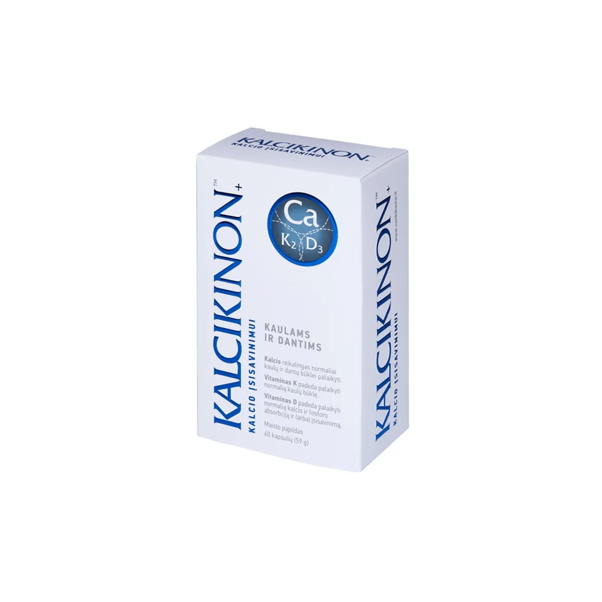 KALCIKINON+, 60 kapsulių - 