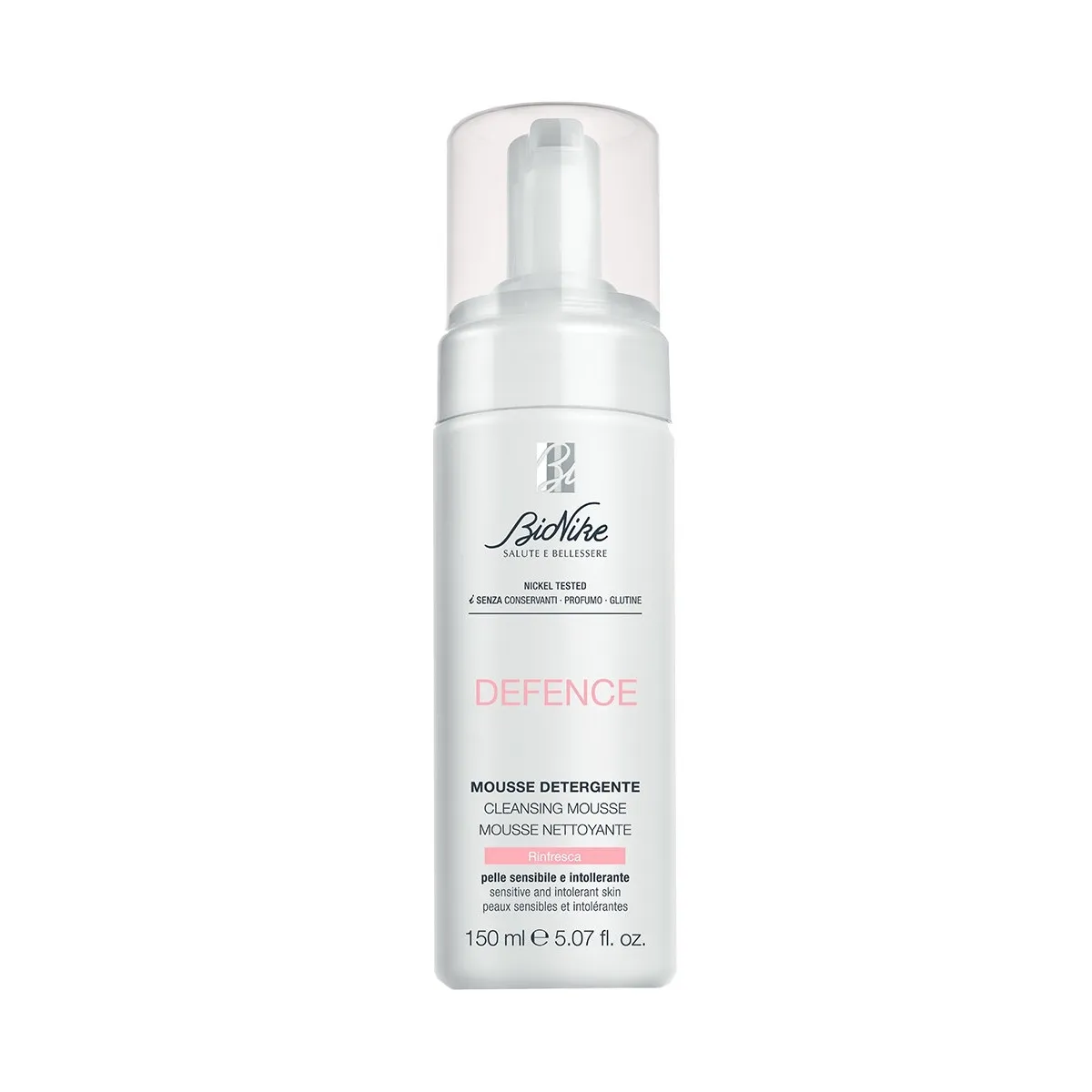 BioNike valomosios putos jautriai veido odai DEFENCE, 150 ml - 