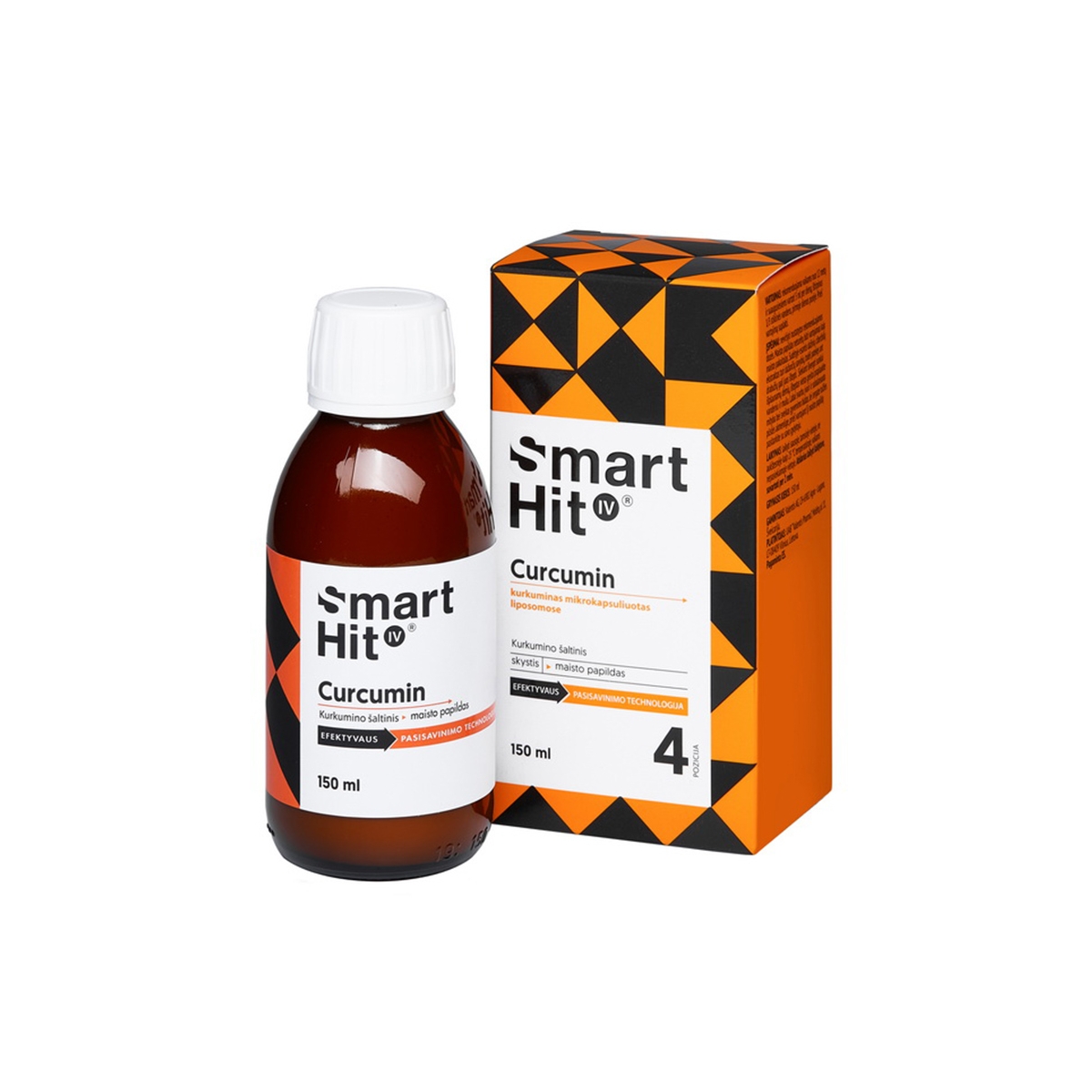 SMARTHIT IV CURCUMIN, 150ml - 