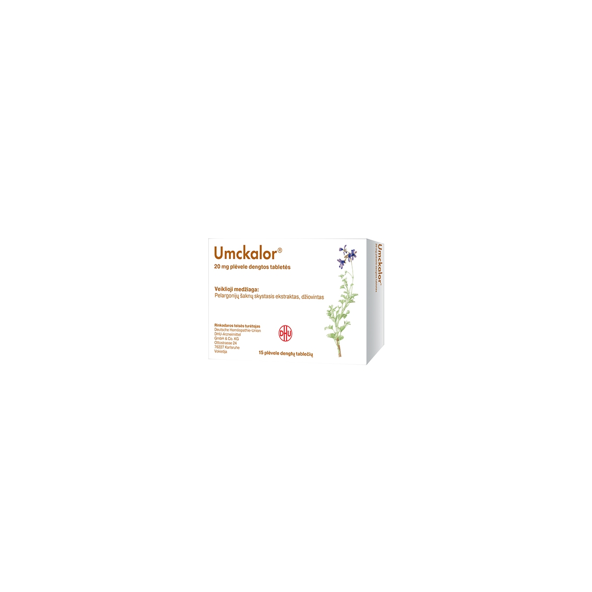 Umckalor 20mg tab. N15 - 
