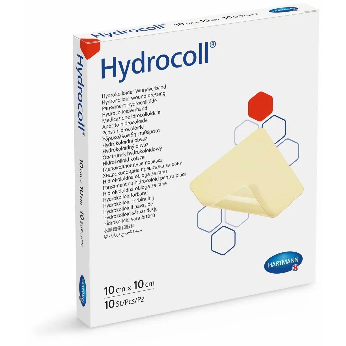 HARTMANN hidrokoloidinis tvarstis  HYDROCOLL, 10 x 10cm, N10 - 
