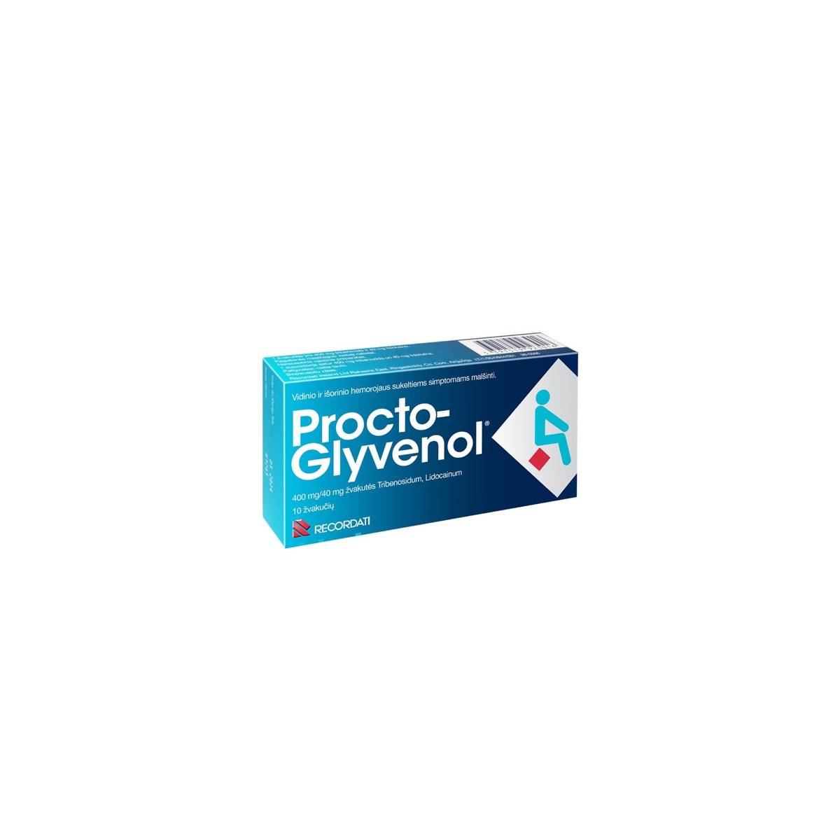 Procto-Glyvenol 400/40mg supp. N10 - 