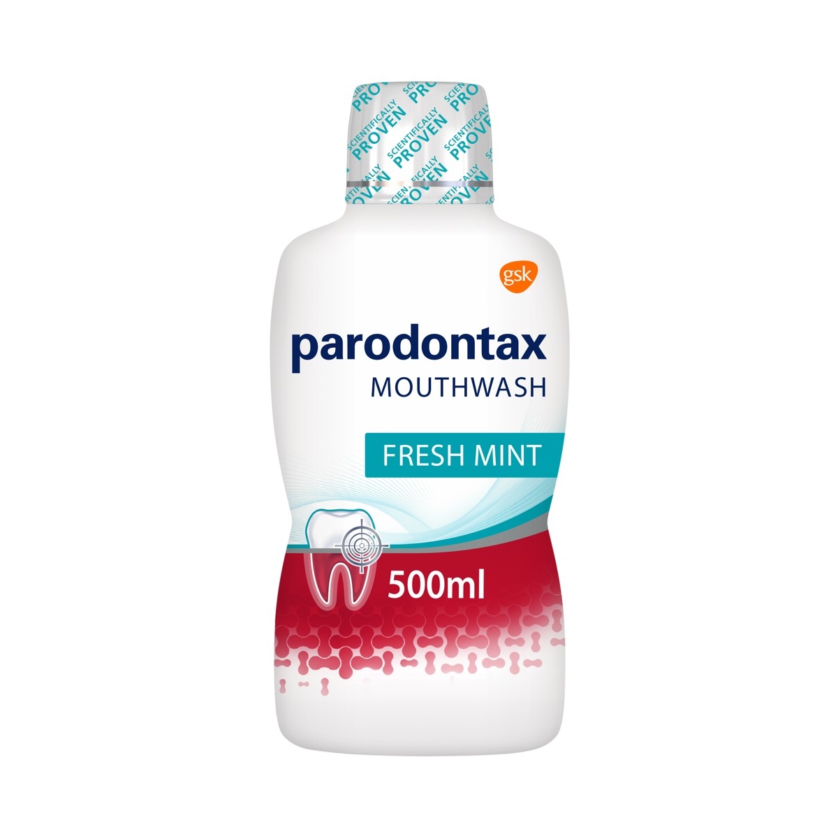 PARODONTAX skalavimo skystis FRESH MINT, 500ml - 
