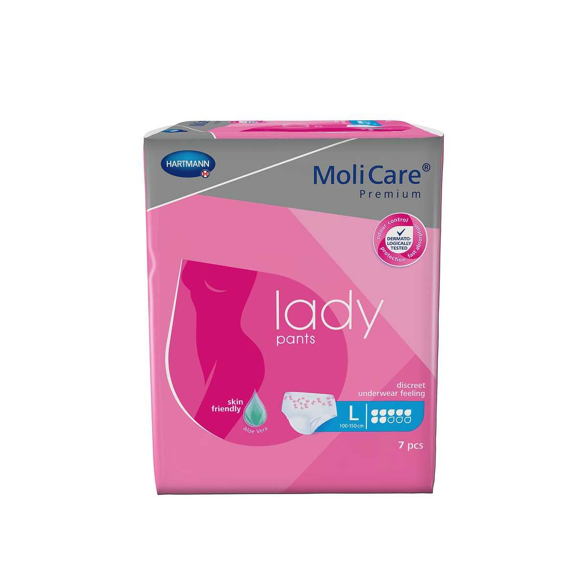 HARTMANN sauskelnės-kelnaitės MOLICARE LADY PANTS, 7 lašai, L, N7 - 
