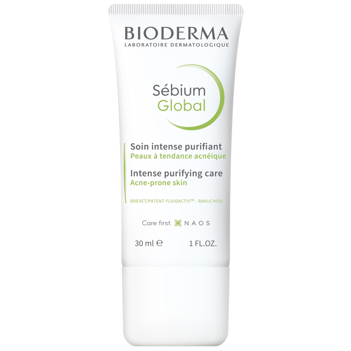 BIODERMA kremas reaktyviai spuoguotai odai SEBIUM GLOBAL, 30ml - 