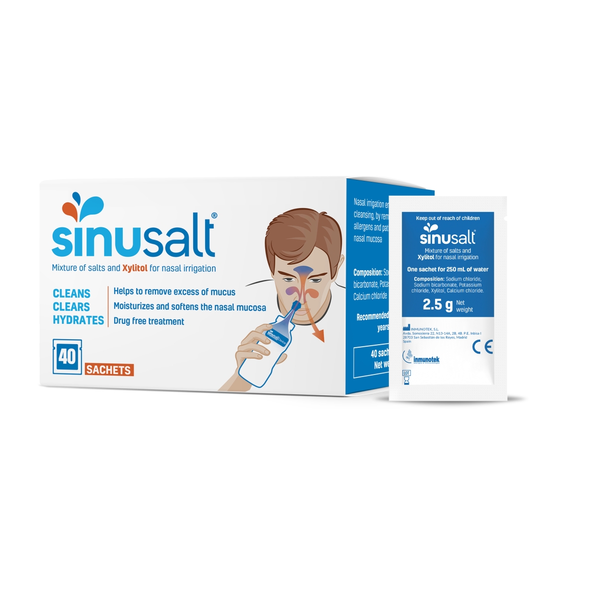 SinuSalt druska N40 - 