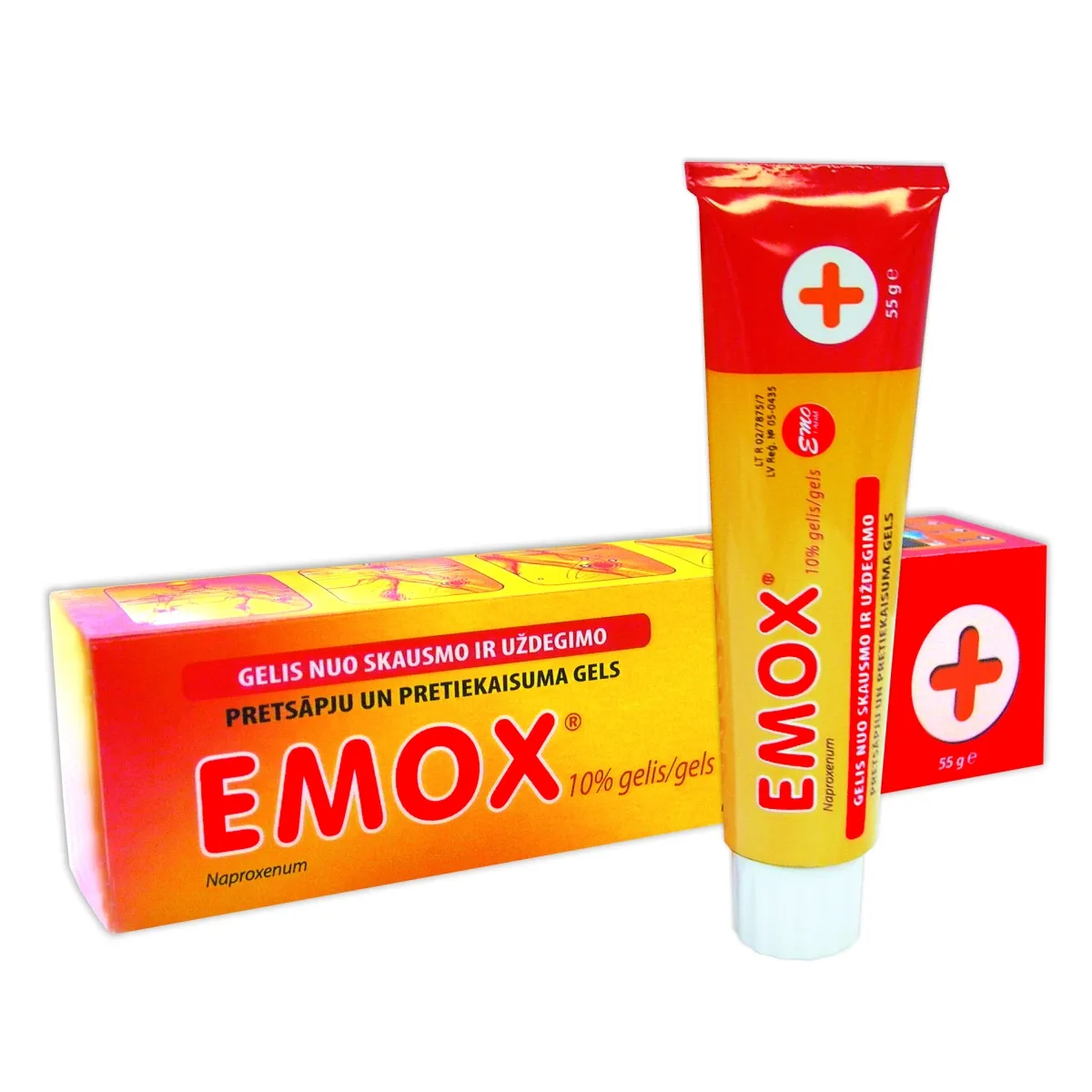 Emox 100 mg/g gelis 55g N1 - 