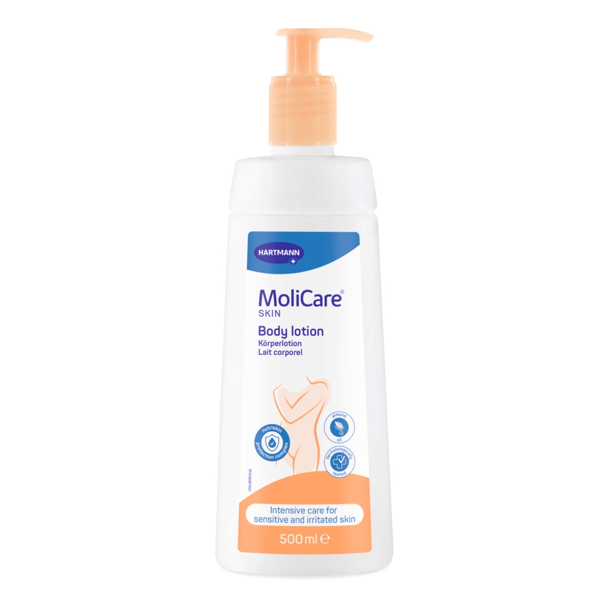 HARTMANN kūno losjonas MOLICARE SKIN, 500ml - 