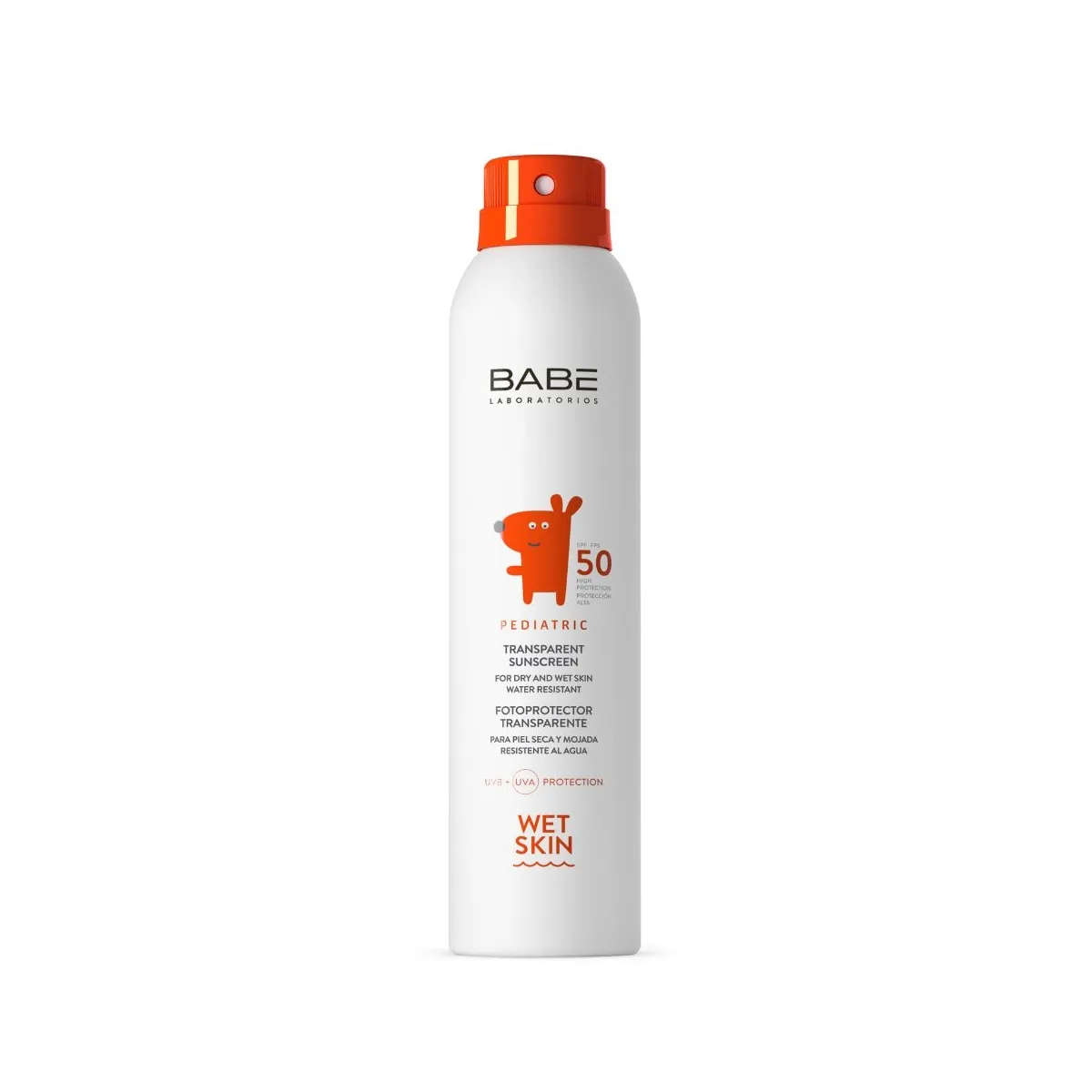 BABÉ apsauginė dulksna vaikams drėgnai odai PEDIATRIC SPF50, 200ml - 
