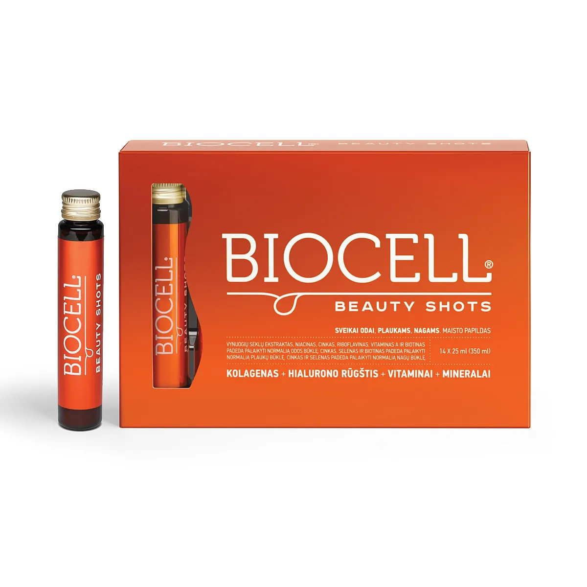 BIOCELL BEAUTY SHOTS, 25ml x N14 - 