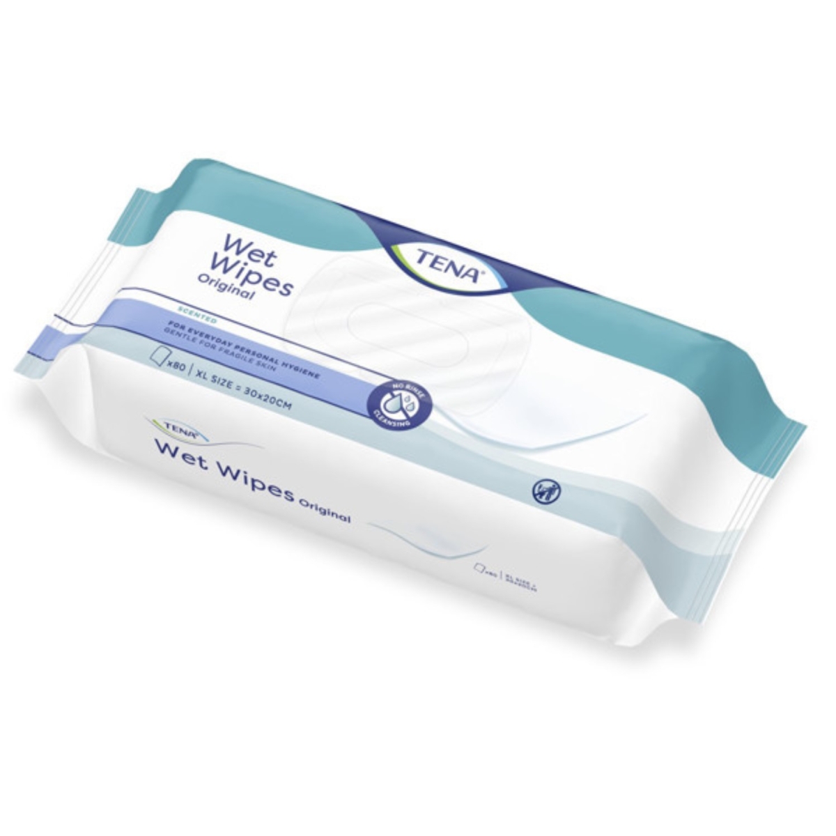 TENA drėgnos servetėlės, WET WIPES ORIGINAL, N80 - 