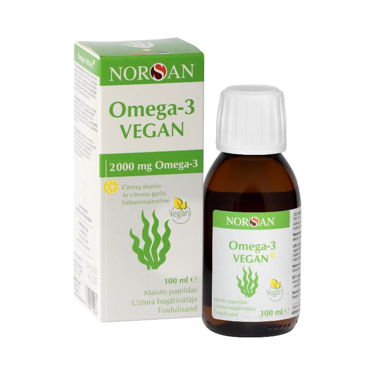 NORSAN OMEGA-3 VEGAN, 100 ml - 