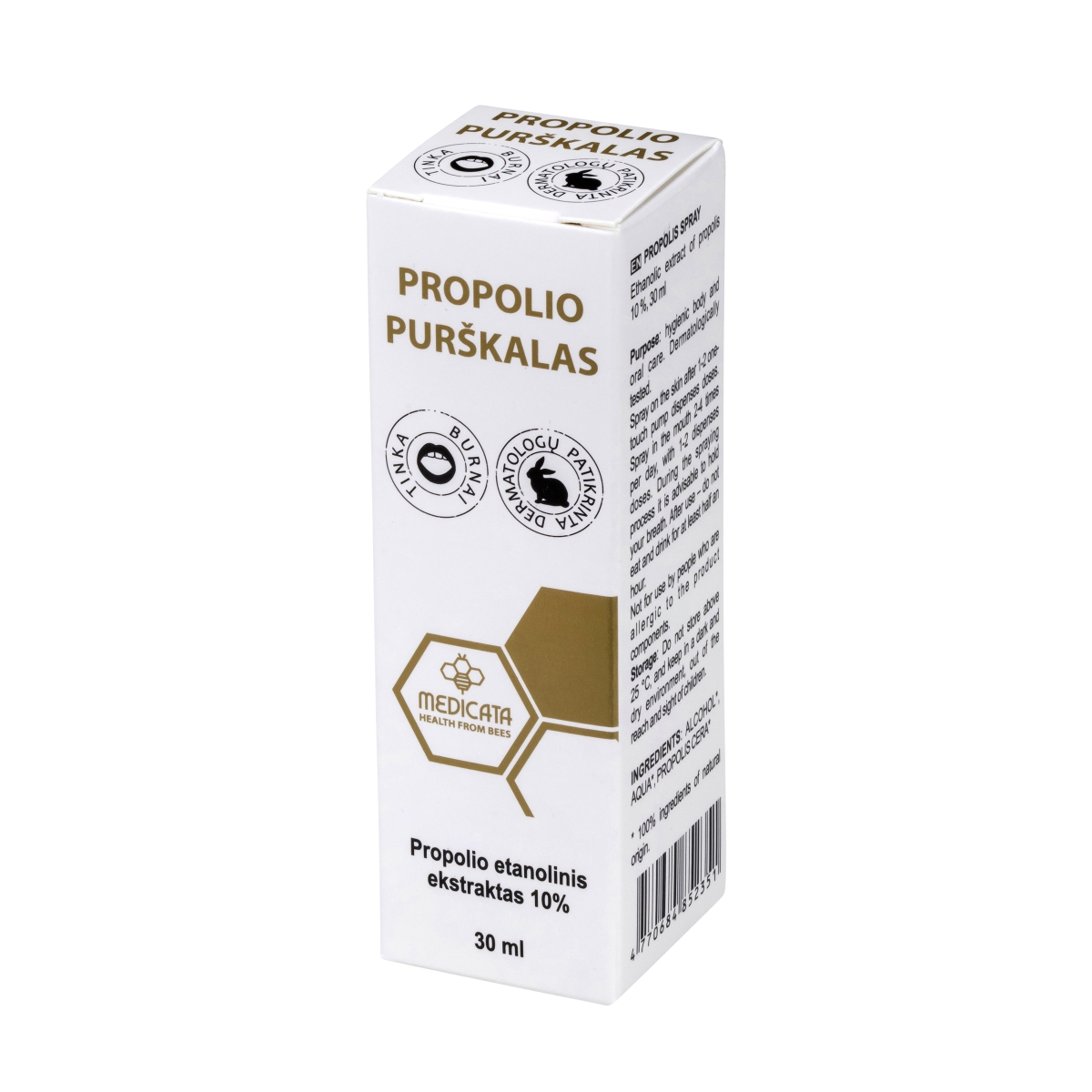 Propolio purškalas, 30ml - 