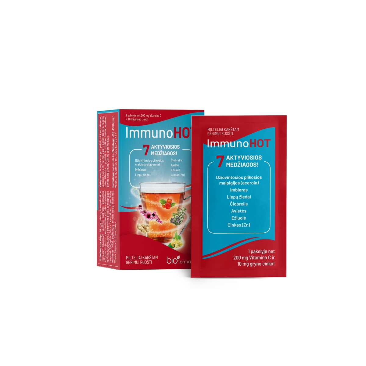 IMMUNOHOT milteliai, N6 - 