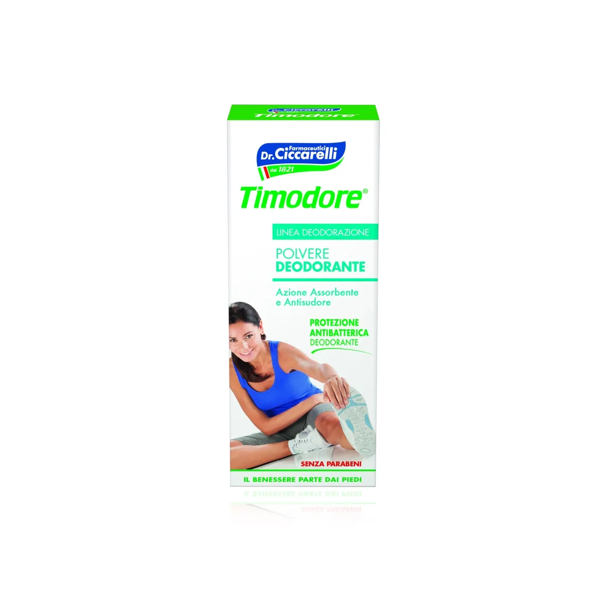 TIMODORE dezodoruojantys milteliai, 75g - 