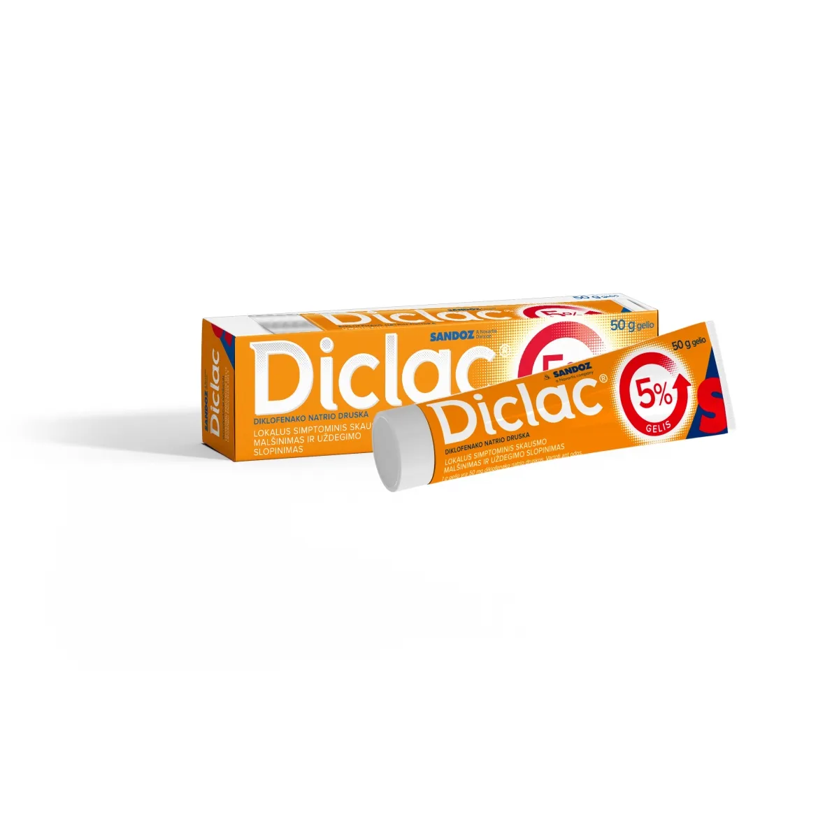 Diclac 50mg/g gelis 50g -  1