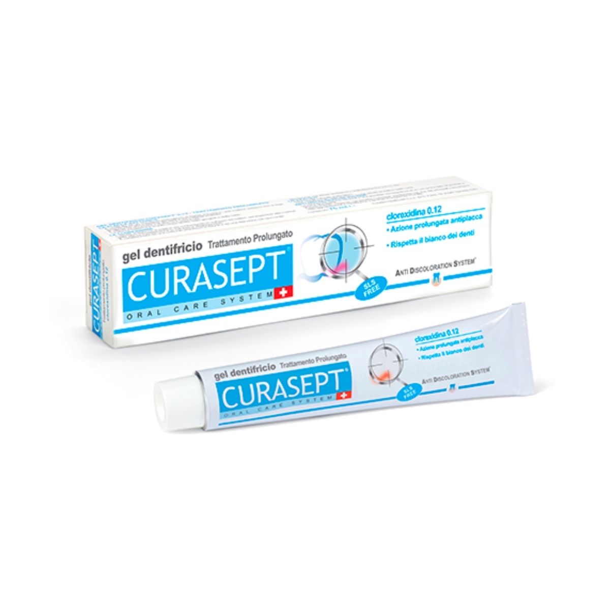 CURASEPT dantų pasta su 0,12 % chlorheksidinu ADS 712, 75ml - 