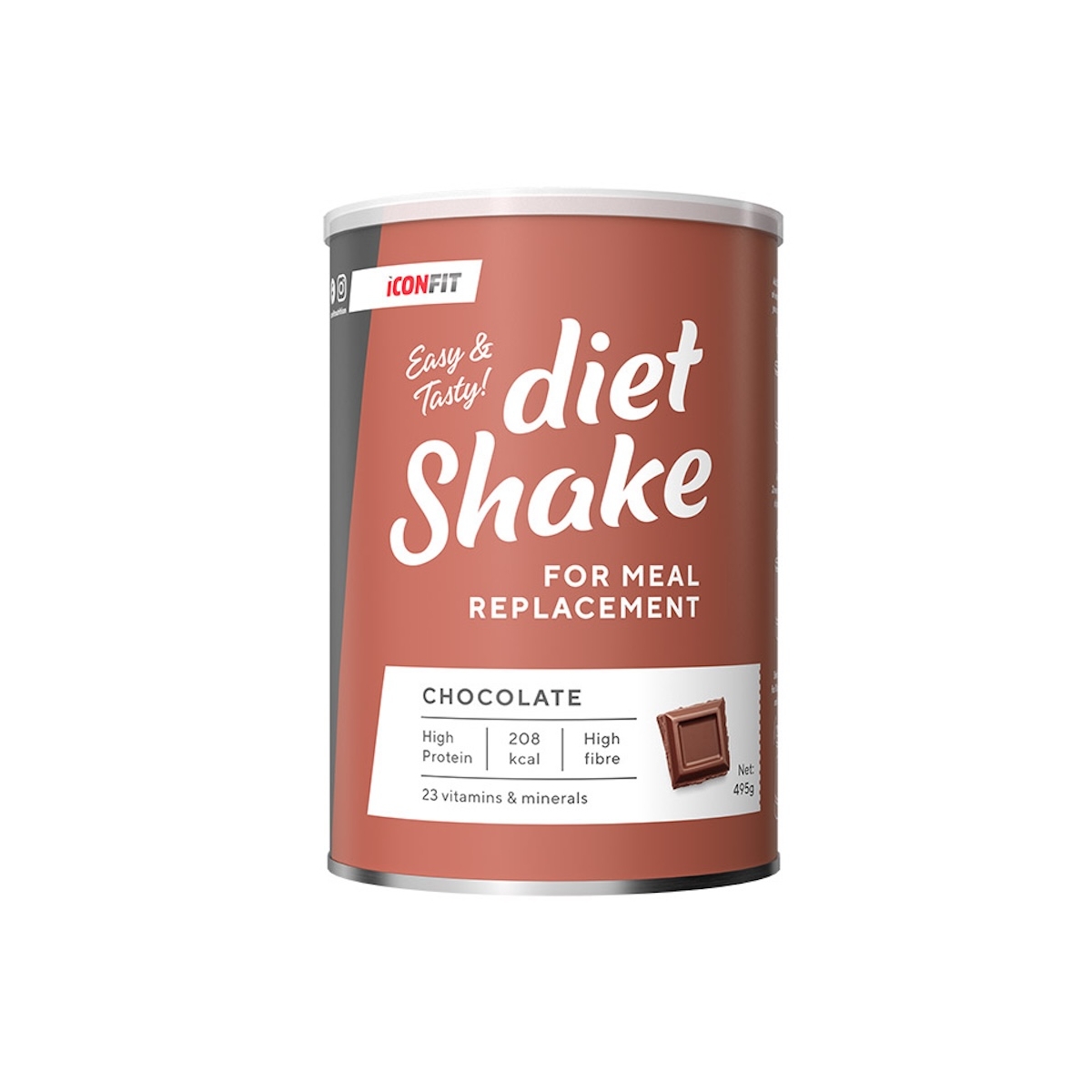 ICONFIT Dietinis kokteilis 495g - Šokolado skonio - 